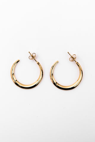 Moon Crescent Hoops