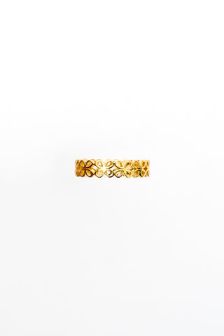 Floral Band Ring