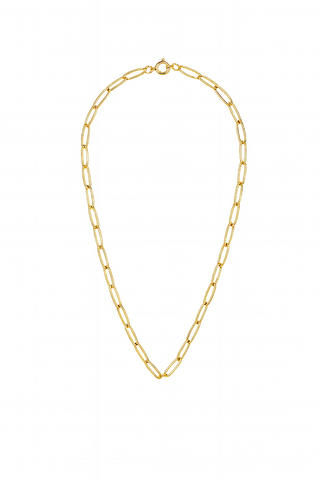 Gold Plated Link Chain Necklaces