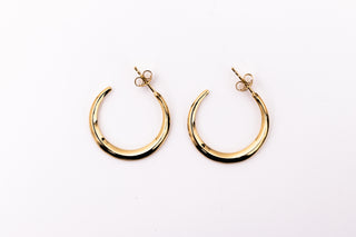 Moon Crescent Hoops